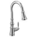 MOEN S73004EV2C Weymouth Motion Control Smart Pulldown Touchless Kitchen Faucet - Chrome