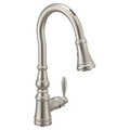 MOEN S73004EV2SRS Weymouth Motion Control Smart Pulldown Touchless Kitchen Faucet - Spot Resist Stainless