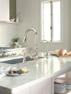 MOEN S5510NL Sip Traditional One-Handle High Arc Beverage Faucet - Polished Nickel