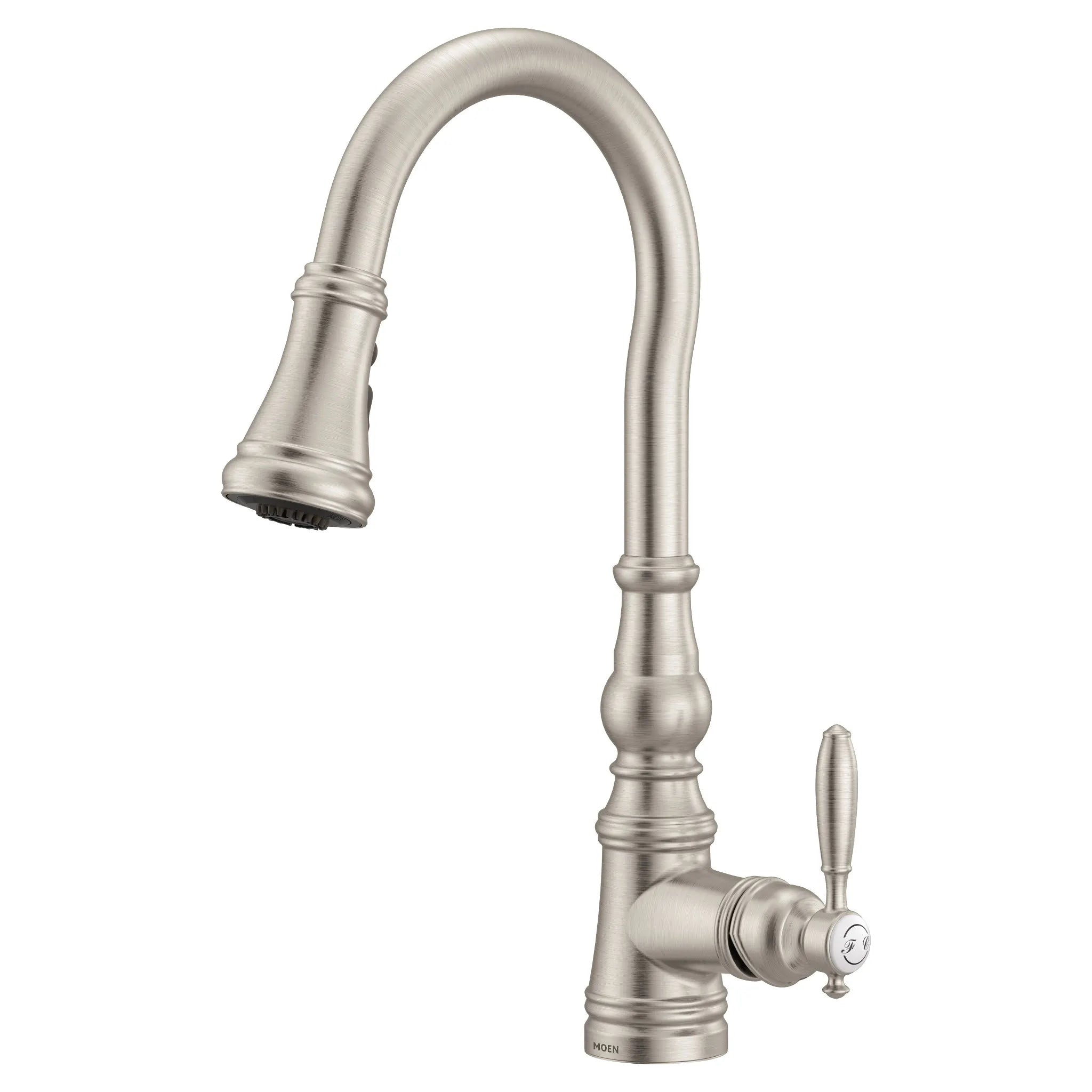 MOEN S73004SRS Weymouth One-Handle High Arc Pulldown Kitchen Faucet - Spot Resist Stainless