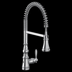 MOEN S73104EWC Weymouth  One-Handle Kitchen Faucet In Chrome