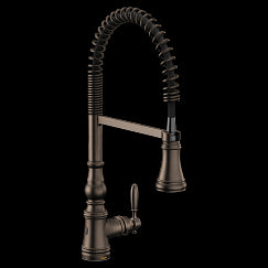 MOEN S73104EWORB Weymouth  One-Handle Kitchen Faucet In Oil Rubbed Bronze