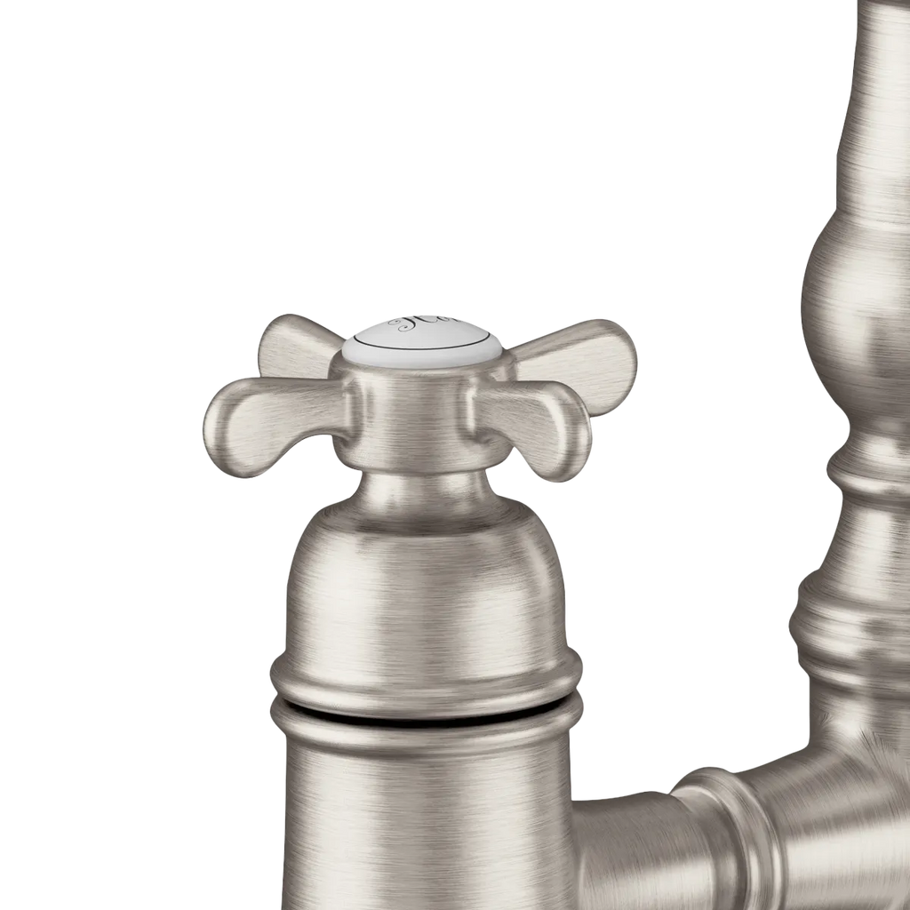 MOEN S73204SRS Weymouth Two-Handle High Arc Pulldown Kitchen Faucet - Spot Resist Stainless