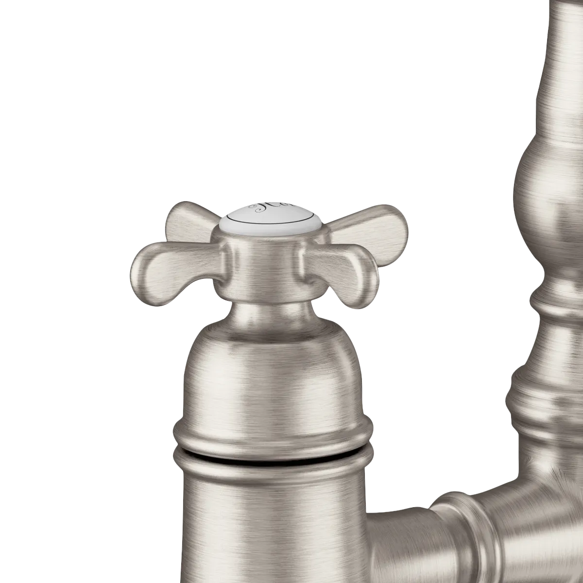 MOEN S73204SRS Weymouth Two-Handle High Arc Pulldown Kitchen Faucet - Spot Resist Stainless