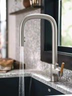 MOEN S74001SRS Tenon One-Handle High Arc Pulldown Kitchen Faucet - Spot Resist Stainless