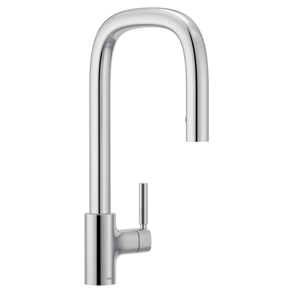 MOEN S74001 Tenon One-Handle High Arc Pulldown Kitchen Faucet - Chrome