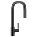 MOEN S74001EV2BL Tenon Motion Control Smart Pulldown Touchless Kitchen Faucet - Matte Black
