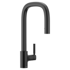 MOEN S74001EV2BL Tenon Motion Control Smart Pulldown Touchless Kitchen Faucet - Matte Black