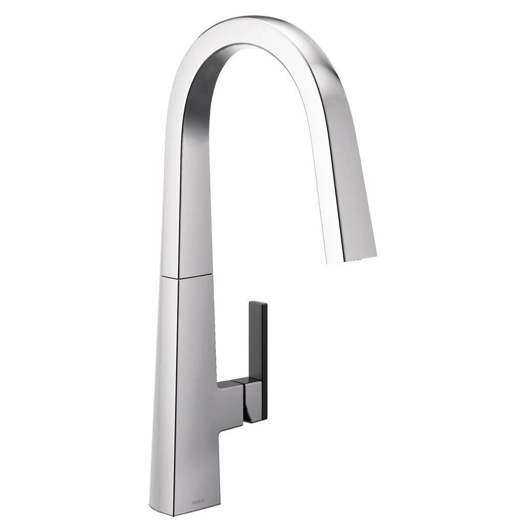 MOEN S75005 Nio One-Handle High Arc Pulldown Kitchen Faucet - Chrome