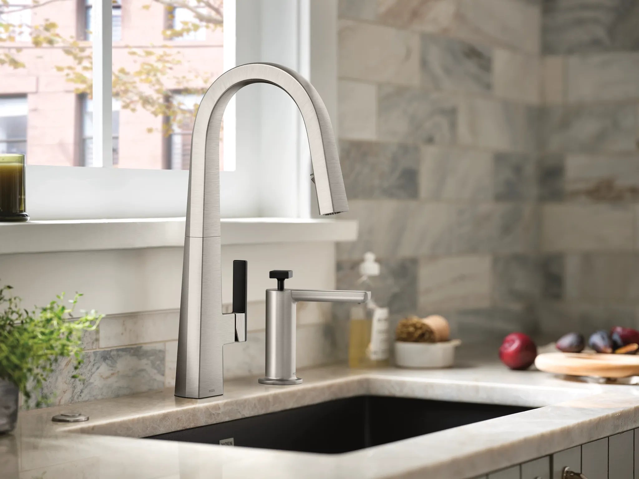 MOEN S3952SRS Nio Soap Dispenser - Spot Resist Stainless