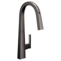 MOEN S75005EV2BLS Nio  One-Handle Pulldown Kitchen Faucet In Black Stainless