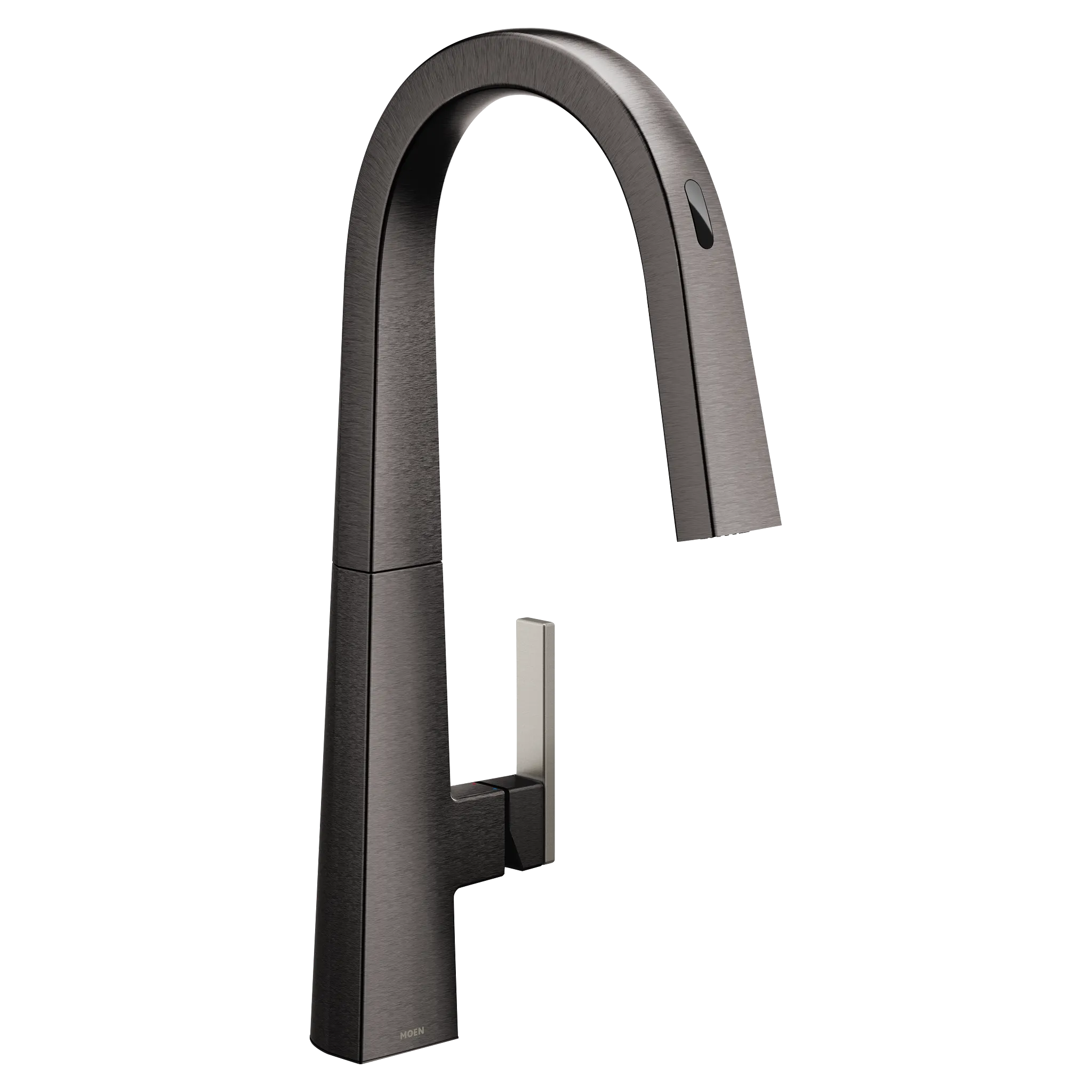 MOEN S75005EV2BLS Nio  One-Handle Pulldown Kitchen Faucet In Black Stainless