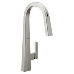 MOEN S75005EV2SRS Nio Motion Control Smart Pulldown Touchless Kitchen Faucet - Spot Resist Stainless