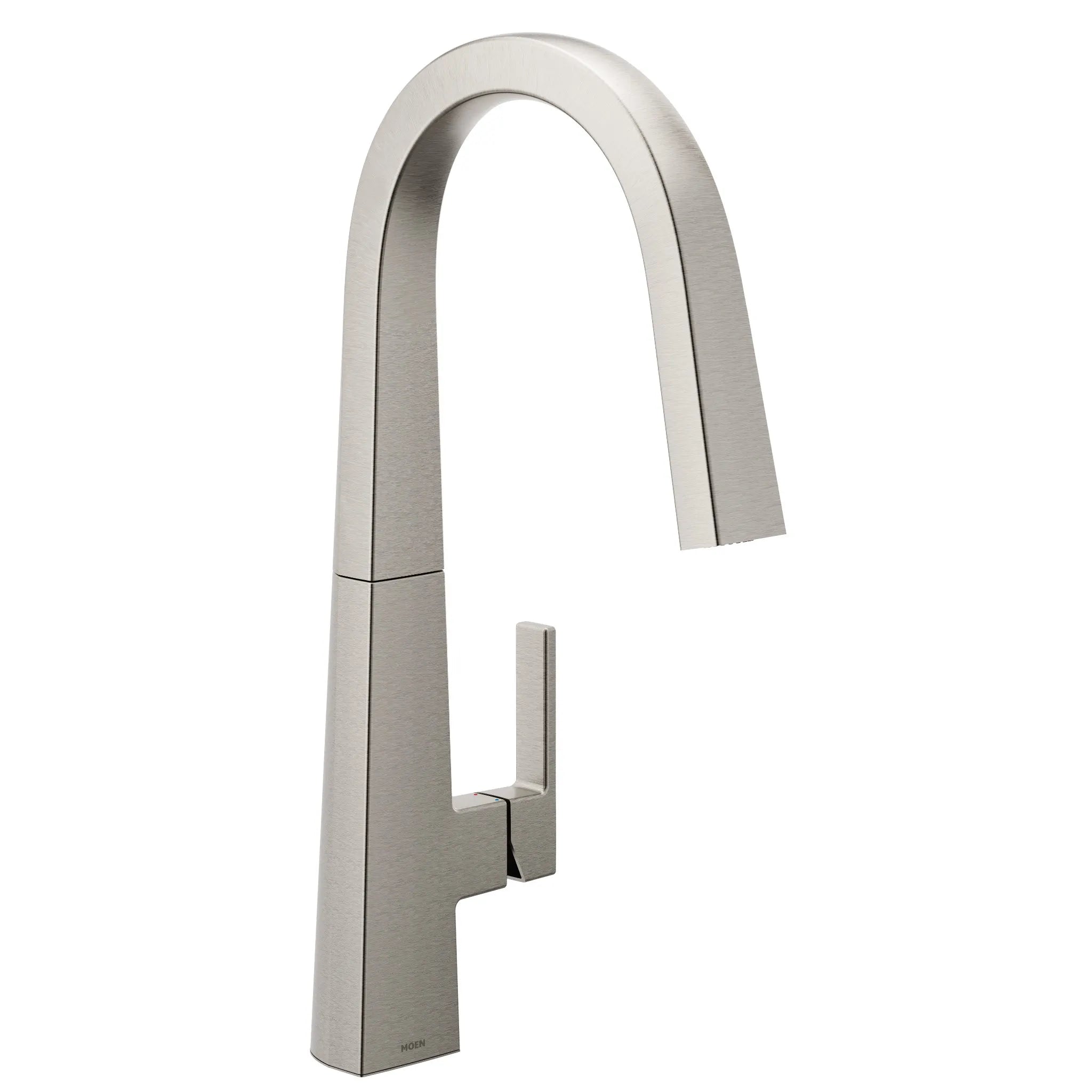 MOEN S75005SRS Nio One-Handle High Arc Pulldown Kitchen Faucet - Spot Resist Stainless