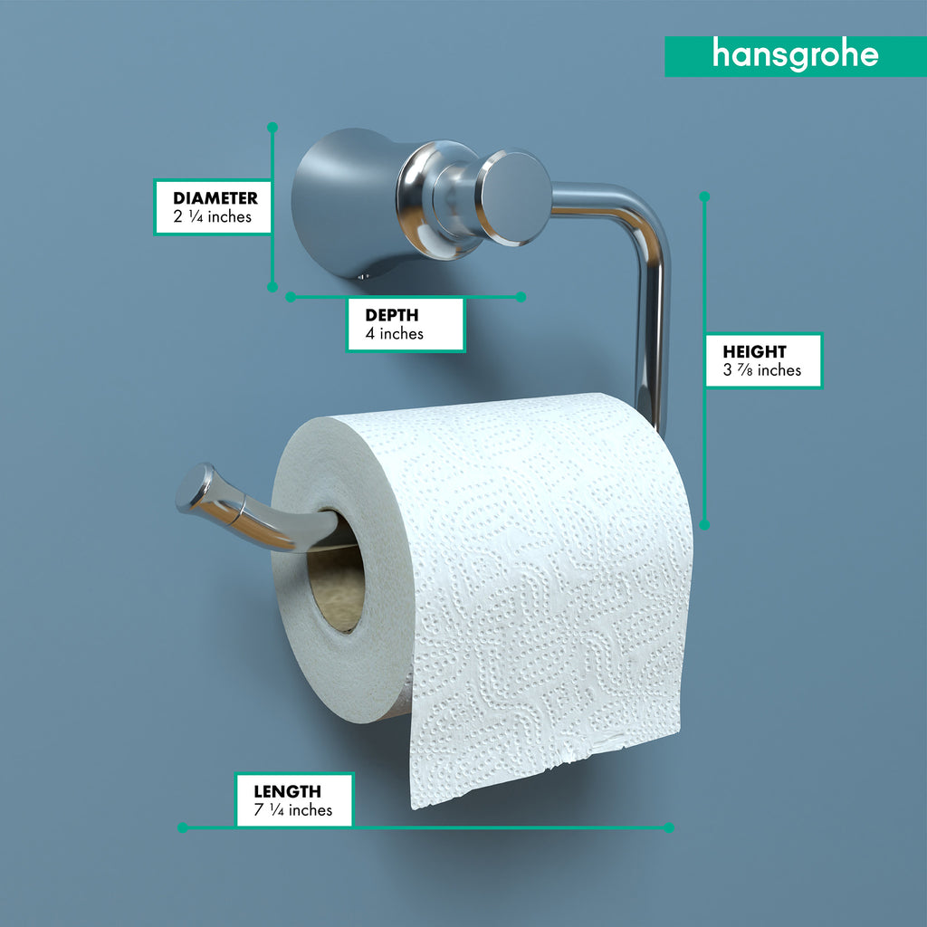 HANSGROHE 04787000 Joleena Toilet Paper Holder - Chrome