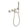 AXOR 49480831 Citterio C 3-Hole Wall-Mounted Tub Filler with 1.75 GPM Handshower and Holder - Polished Nickel