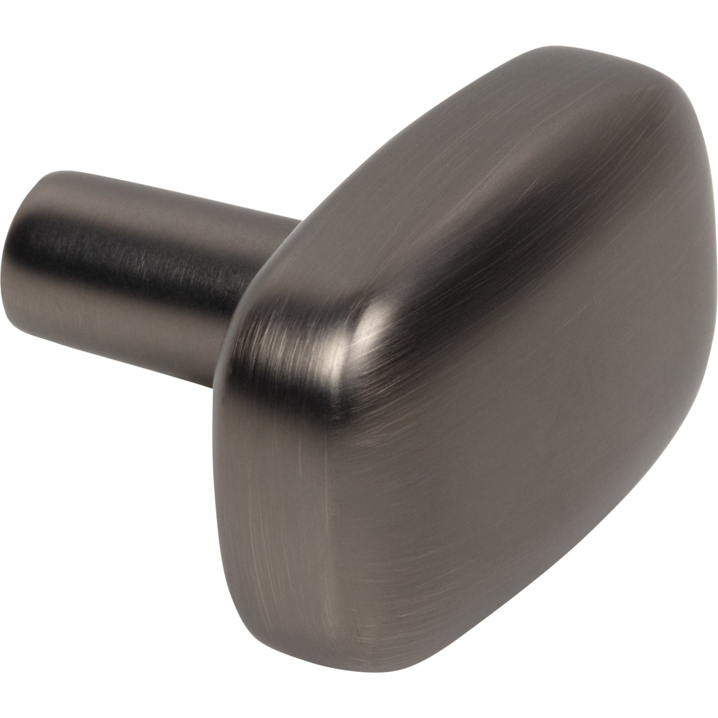 JEFFREY ALEXANDER 329L-BNBDL Loxley 1-1/2" Length Rectangle Knob - Brushed Pewter