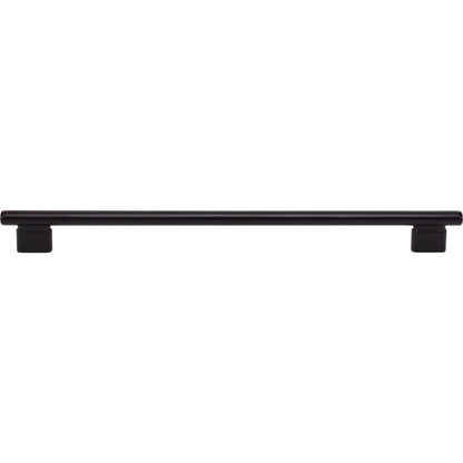 ATLAS A517-BL Holloway 12" Center to Center Bar Pull - Matte Black