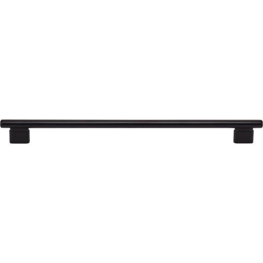 ATLAS A517-BL Holloway 12" Center to Center Bar Pull - Matte Black
