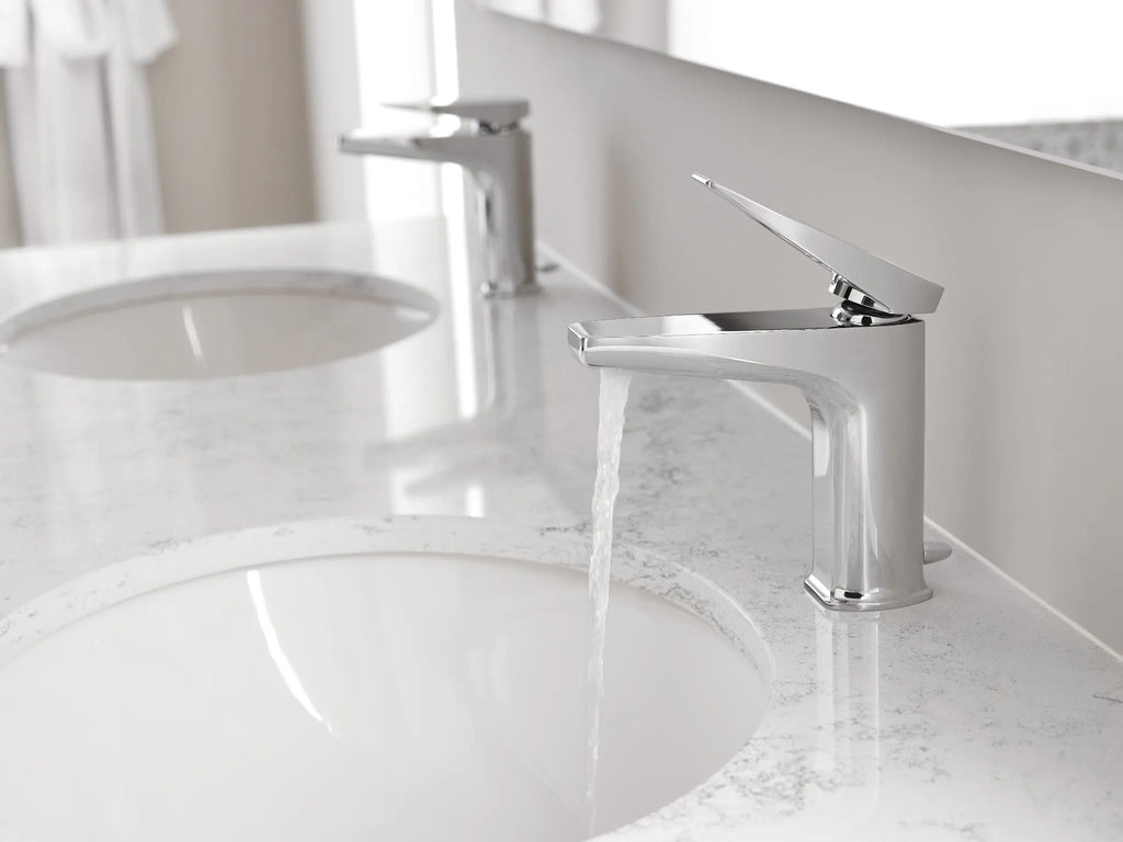 MOEN S8000 Via One-Handle Bathroom Sink Faucet - Chrome
