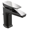 MOEN S8000BLC Via One-Handle Bathroom Sink Faucet - Matte Black/Chrome