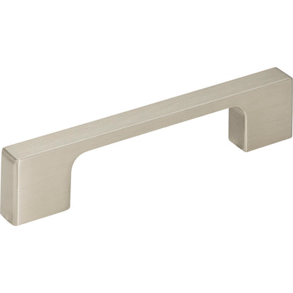ATLAS A836-BN Thin Square 3 3/4" Center to Center Bar Pull - Brushed Nickel