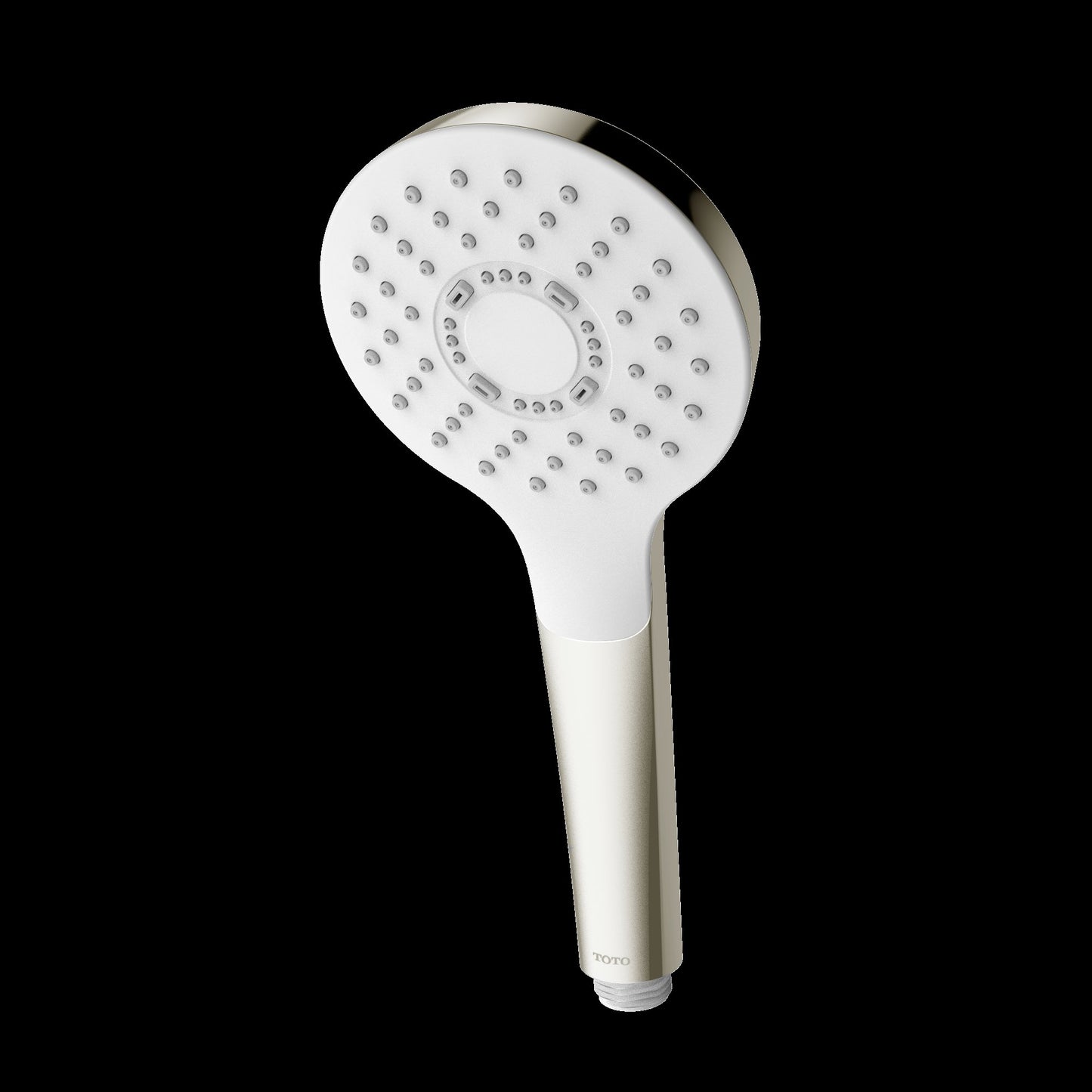 TOTO TBW01009U4#BN G Series 1.75 GPM Single Spray 4 inch Round Handshower with COMFORT WAVE Technology , Brushed Nickel