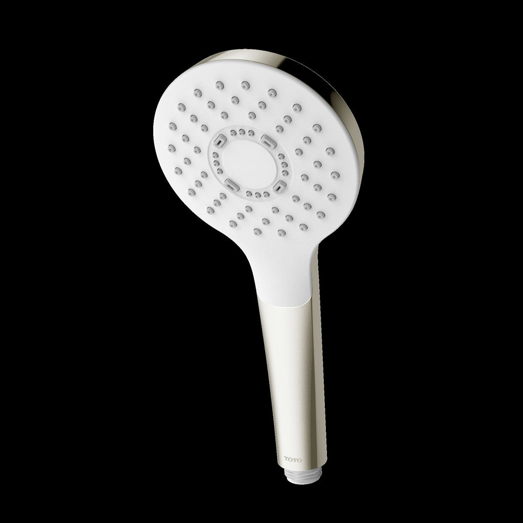TOTO TBW01009U4#BN G Series 1.75 Gpm Single Spray 4 Inch Round Handshower With Comfort Wave Technology - Brushed Nickel