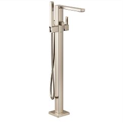 MOEN S905BN 90 Degree  One-Handle Tub Filler Includes Hand Shower In Brushed Nickel