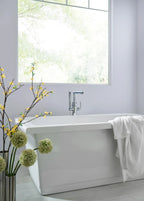 MOEN S93005 Arris One-Handle Tub Filler Including Handheld Shower - Chrome