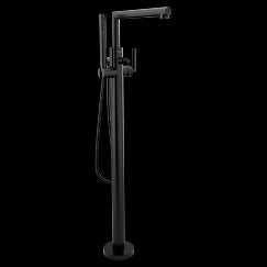 MOEN S93005BL Arris One-Handle Tub Filler In Matte Black