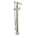 MOEN S931BN Flara One-Handle Tub Filler Includes Hand Shower - Brushed Nickel