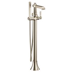 MOEN S931NL Flara  One-Handle Tub Filler Includes Hand Shower In Polished Nickel