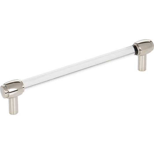 JEFFREY ALEXANDER 775-160NI Carmen 160 mm Center-to-Center Bar Pull - Polished Nickel