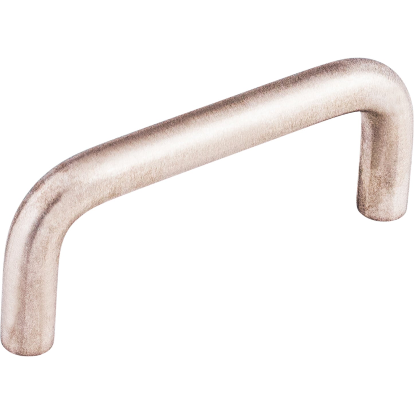 TOP KNOBS SS30 Bent Bar (10mm Diameter) 3" Center to Center Bar Pull , Stainless Steel