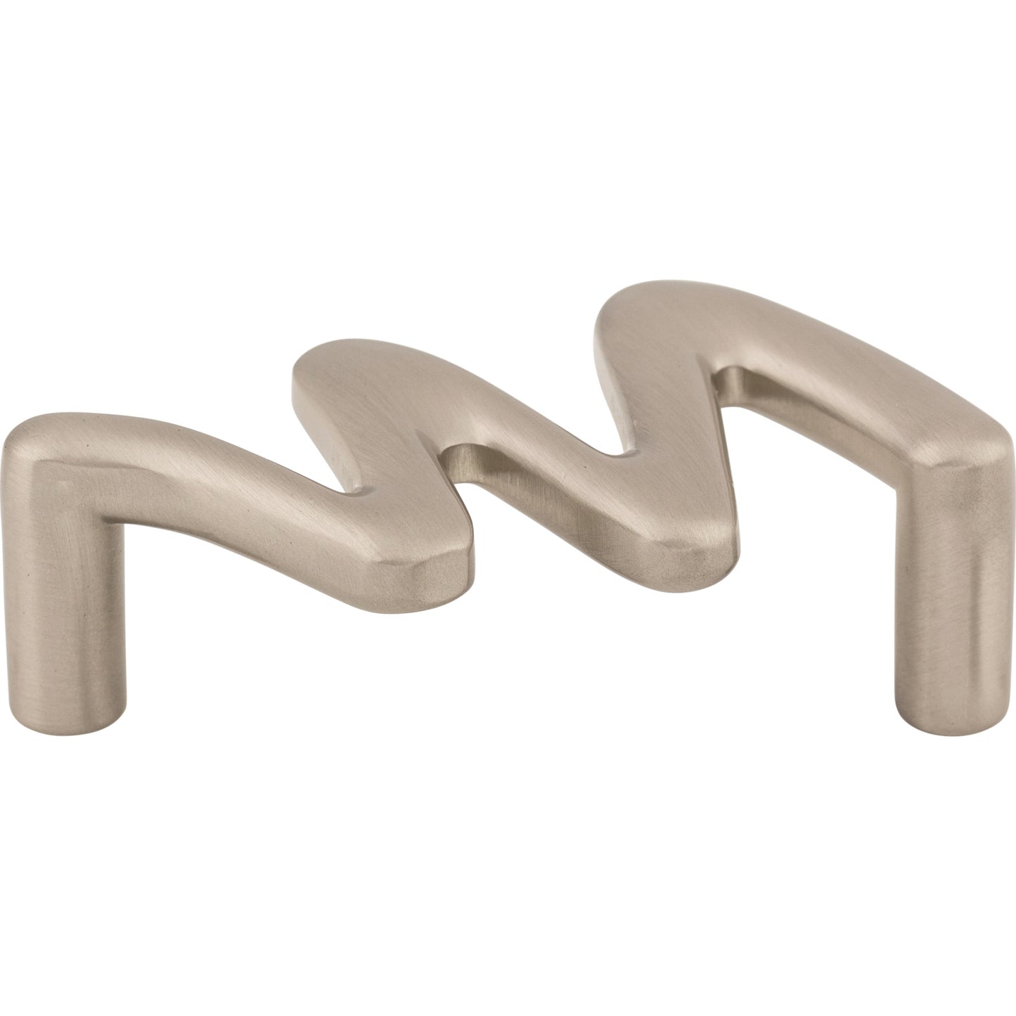 TOP KNOBS M564 Squiggly 2 1/2" Center to Center Bar Pull , Brushed Satin Nickel