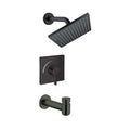 HANSGROHE 04963670 Vernis Blend Pressure Balance Tub/Shower Set, 1.5 GPM - Matte Black
