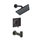HANSGROHE 04963670 Vernis Blend Pressure Balance Tub/Shower Set, 1.5 GPM - Matte Black