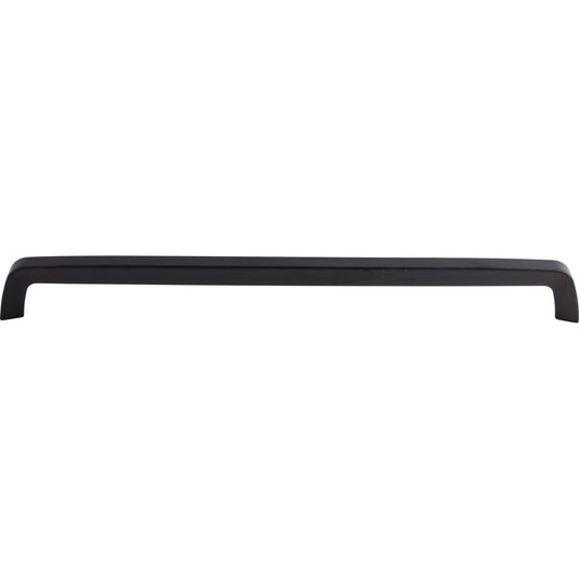 TOP KNOBS M2102 Tapered Bar 12 5/8" Center to Center Bar Pull - Flat Black