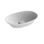 TOTO LT473MT#CMW Kiwami Oval 16 Inch Vessel Bathroom Sink With Cefiontect - Clean Matte