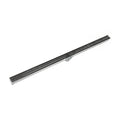 INFINITY DRAIN SAG 3848 BK S-AG 38 48" S-PVC Series Complete Kit with 1 1/2" Wedge Wire Grate in Matte Black