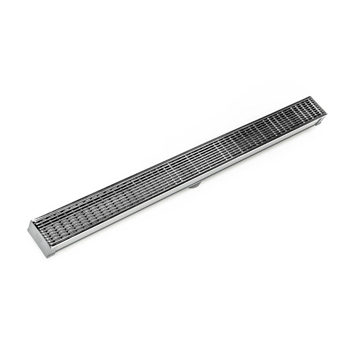 INFINITY DRAIN SAG 6548 PS S-AG 65 48" S-PVC Series Complete Kit with 2 1/2" Wedge Wire Grate in Polished Stainless