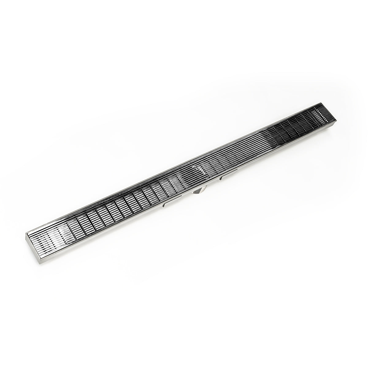 INFINITY DRAIN SAS 6548 PS S-AS 65 48" S-Stainless Steel Series Complete Kit with 2 1/2" Wedge Wire Grate in Polished Stainless