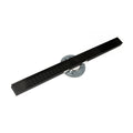 INFINITY DRAIN SAS 9972-P BK S-AS 99 72" S-Stainless Steel Series High Flow Complete Kit with 2 1/2" Wedge Wire Grate in Matte Black with PVC Drain Body, 3" Outlet