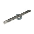 INFINITY DRAIN SAS 9948-A SS S-AS 99 48" S-Stainless Steel Series High Flow Complete Kit with 2 1/2" Wedge Wire Grate in Satin Stainless with ABS Drain Body, 3" Outlet