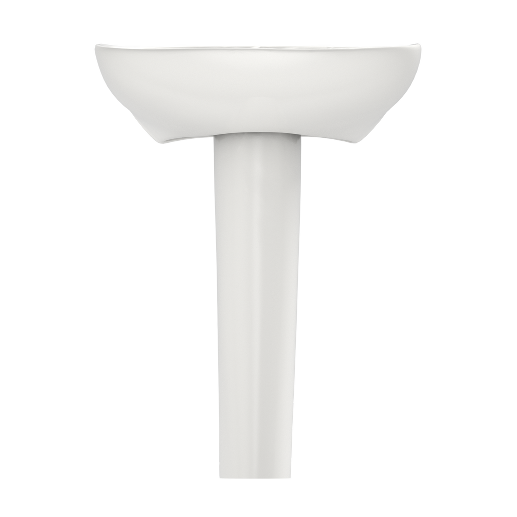 TOTO LPT242.8G#11 Prominence Oval Basin Pedestal Bathroom Sink With Cefiontect For 8 Inch Center Faucets - Colonial White