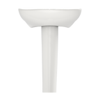 TOTO LPT242.8G#11 Prominence Oval Basin Pedestal Bathroom Sink With Cefiontect For 8 Inch Center Faucets - Colonial White
