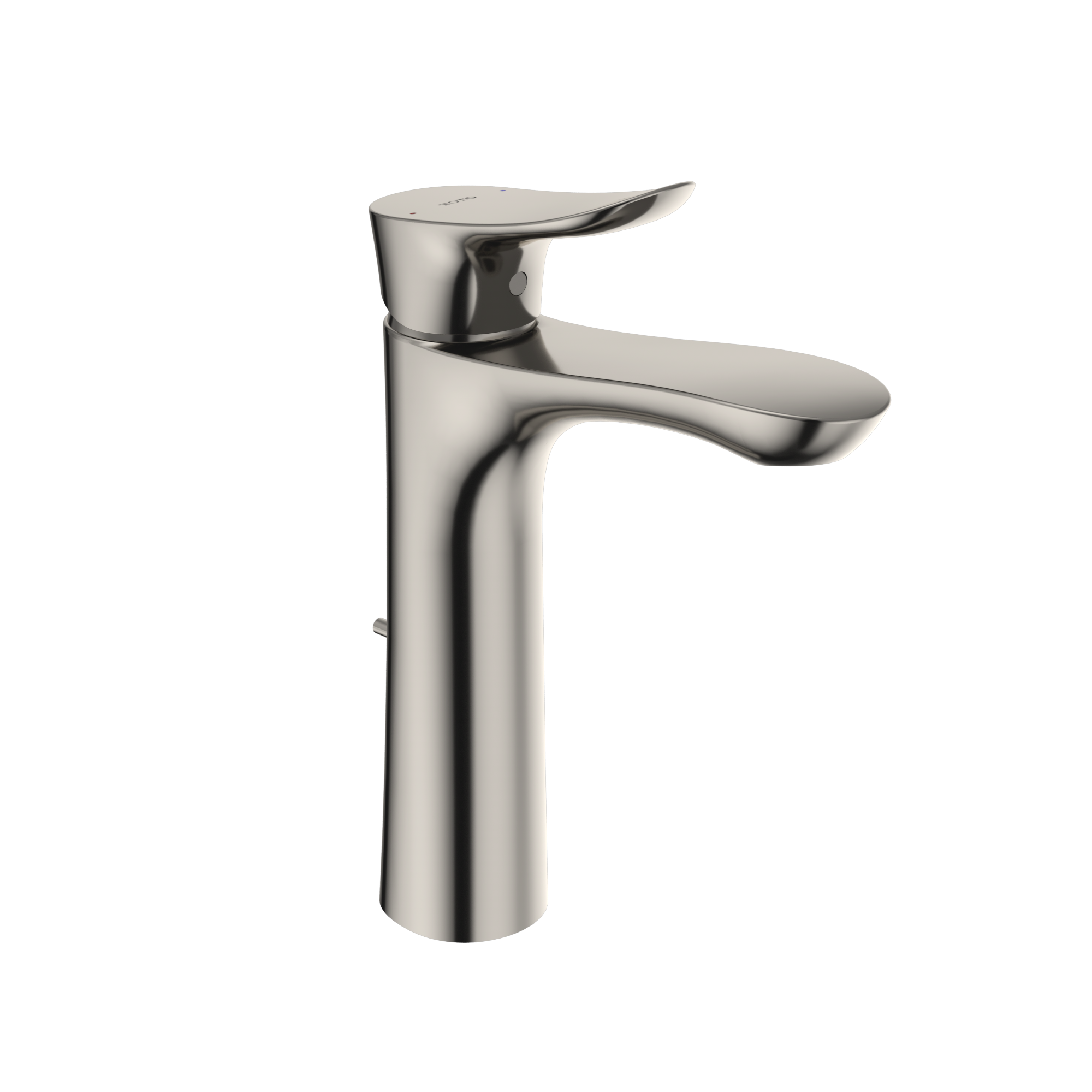 TOTO TLG01304U#PN Go 1.2 Gpm Single Handle Semi-Vessel Bathroom Sink Faucet With Comfort Glide Technology - Polished Nickel