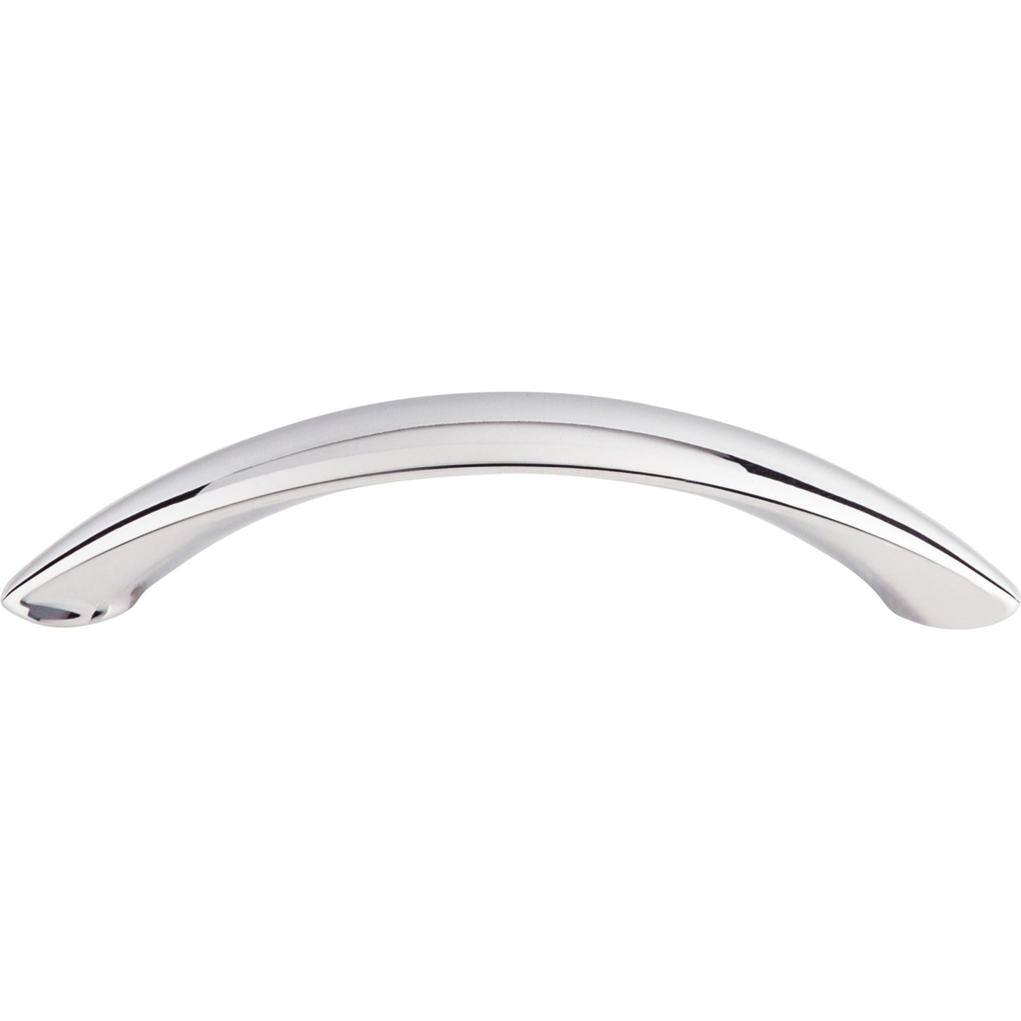 TOP KNOBS M1928 Arc 4" Center to Center Bar Pull - Polished Chrome