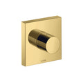 AXOR 10932991 ShowerSolutions Diverter Trim Trio/Quattro 5" x 5" - Polished Gold Optic